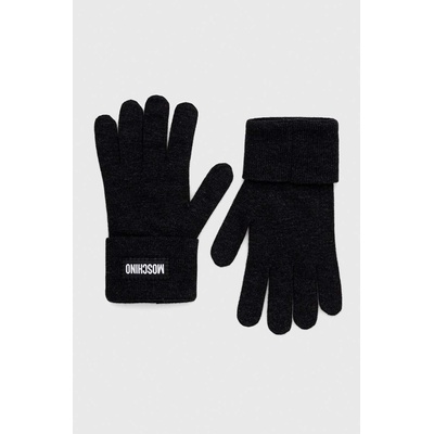 Moschino Кашмирени ръкавици Moschino в черно (M5739.60095)