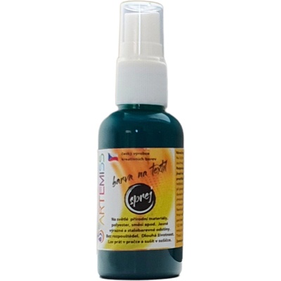 Artemis farba na textil v spreji 34 tmavo zelená 50 g