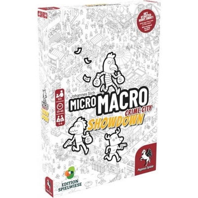 Pegasus Spiele Настолна игра MicroMacro: Crime City - Showdown - Кооперативна (BGBG0004689N)