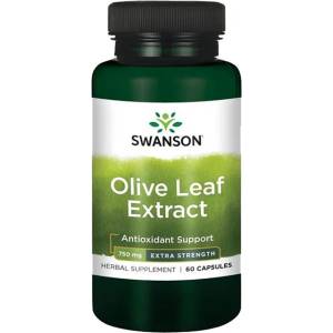Swanson Olive Leaf Extract Super Strength 750 mg [60 капсули]