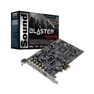 Creative Sound Blaster AUDIGY RX, 7.1 zvuková karta, PCIe interná