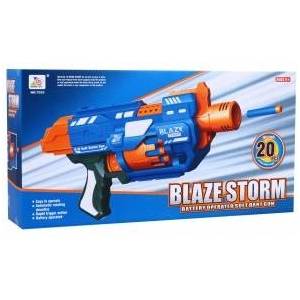  Electric Rifle for Kids 6+ Blaze Storm 20 Long Foam Bullets + Range up to 10 m