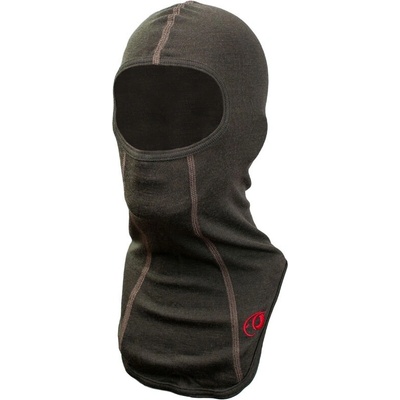 Duras balaclava zimní merino prodloužená hnědá