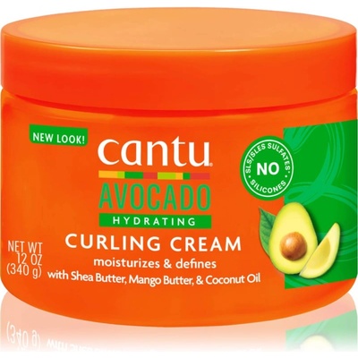 Cantu Avocado Curling Cream крем за коса за къдрава коса 340 гр