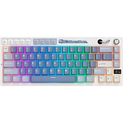 Royal Kludge RK M65 Ocean Blue Gaming Keyboard Beige switch