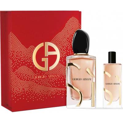 Giorgio Armani Sì Intense 2023 Refillable Комплект с Парфюм EDP за жени 100ml