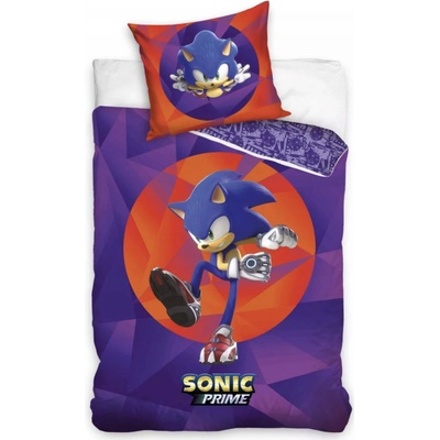 Carbotex obliečky Ježko Sonic Prime 140x200 70x90