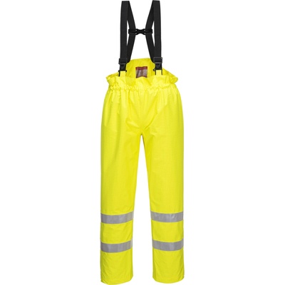 Portwest hi-vis bizflame s780 / Огнеупорни светлоотразителни дъждобрани, антистатични - hv жълти xxl (s780yerxxl)