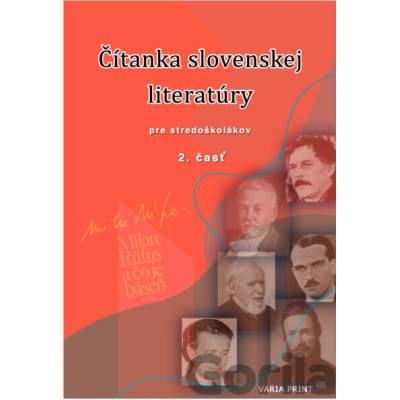 Čítanka slovenskej literatúry pre stredoškolákov, 2. časť