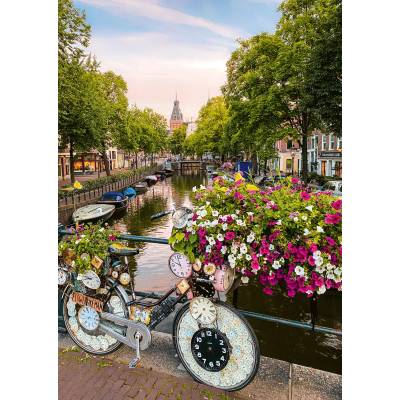 Ravensburger - Puzzle Flowers in Amsterdam - 1 000 piese