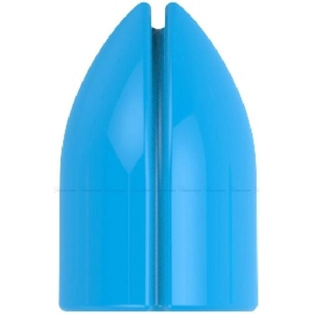 L-Style Shell Lock Ring plastové modré 6ks