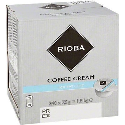 Rioba Smotana do kávy porcovaná 240 x 7,5 g