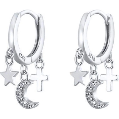 Silenti Jewelry Сребърни обеци "Стимул