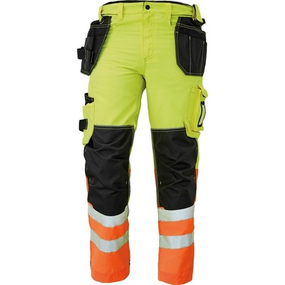 Cerva KNOXFIELD HI VIS 310 FL Reflexné Nohavice do pása žltá oranžová