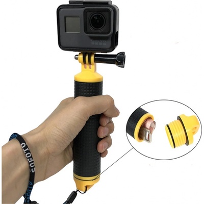 ROLLIN Plovoucí držák do ruky s 1/4 závitem pro GoPro Insta Osmo GO_8477 – Hledejceny.cz