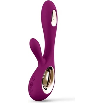 LELO Луксозен презаредим G-spot рабит вибратор с движение "Ела тук" Lelo Soraya Wave