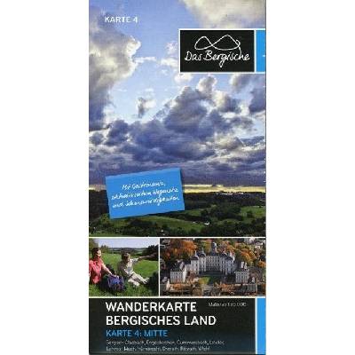 Naturpark Bergisches Land - Bergisch Gladbach Perlen des Aggertals, Wanderkarte
