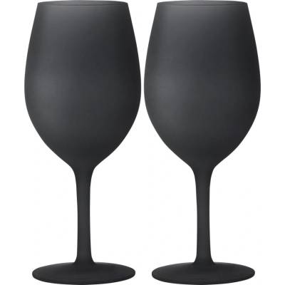 Brunner Wineglass Blacksatin - 2ks Цвят: черен