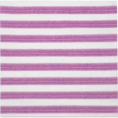 Zafferano Хартиени салфетки Righe раирани 40 x 40 см лилави 12 бр (NPQ4006)