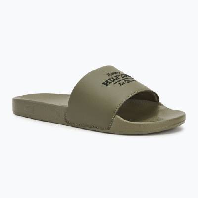 Мъжки чехли Tommy Hilfiger Embroid 85 Pool Slide army green