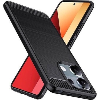 GKK Противоударен Калъф за XIAOMI Redmi Note 13 Pro 4G, Premium Carbon Case, Черен (5949419088054)