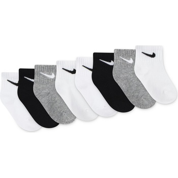 Nike Чорапи Nike Nike 8Pk Qrt Sock In99 - White/Dark Gray