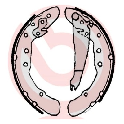 Sada brzdových čeľustí BREMBO S 85 514