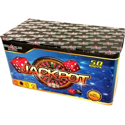 Kompaktní ohňostroj JACKPOT 50 ran 20 mm