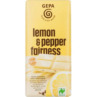 Gepa BIO jogurtová s citrónovým pepřem 40 g