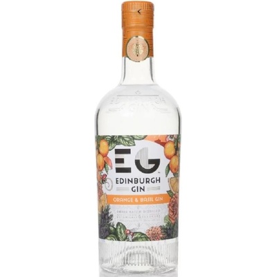 Edinburg Gin Orange Basil 40% 1 l (holá láhev)