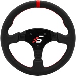 Simagic Волан SIMAGIC кръгъл 330mm без HUB, кожа - P-330R(LEATHER) (P-330R(LEATHER))