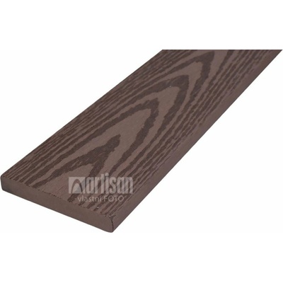WPC dřevoplastové plotovky rovné LamboDeck 13x90x1200 - Brownish Red