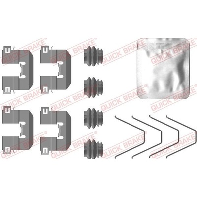 Sada příslušenství, obložení kotoučové brzdy Quick Brake 109-0100