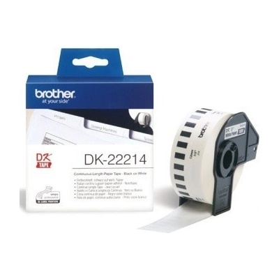 Brother - DK-22214 (dk22214) papírová role 12mm x 30,48m DK22214