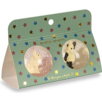 Třpytivá sada hopíků Bunny Panda Konges Sløjd