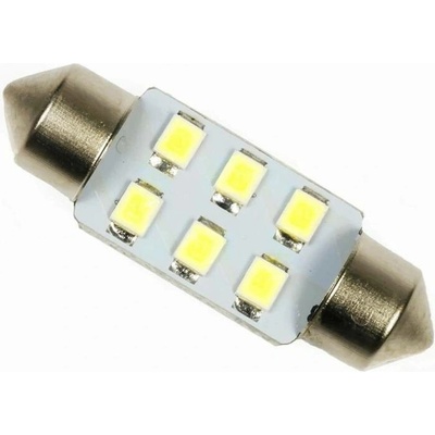 Rabel 41 mm 6 smd C5W C10W C15W SV8,5 bílá