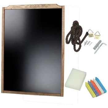 Image 1 of Дървен дисплей за клиенти 102 х 73 см натурален цвят 9925-rdws