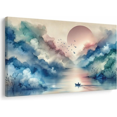 Obraz ranní odplutí - 90x60