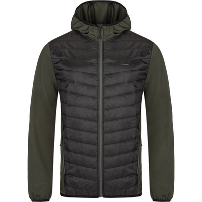 Loap Markoss pánska mikina zelená/čierna