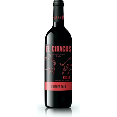 Bodegas El Cidacos Crianza suché červené 2018 14% 0,75 l (holá láhev)