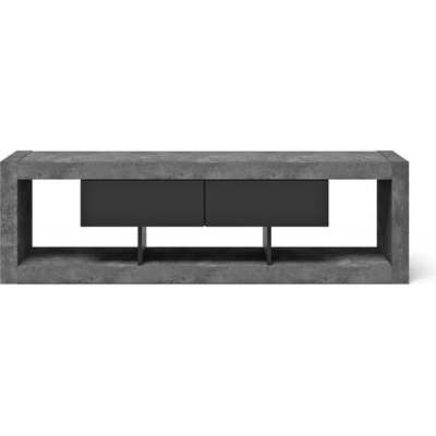 TEMAHOME Сиво-черна маса за телевизор от бетон 175x52 cm Nara - TemaHome (9500.640070)