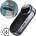 Baseus Solar Bluetooth FM Transmitter (CDMP000001) - блутут FM трансмитр със соларен панел за мобилни устройства (черен)