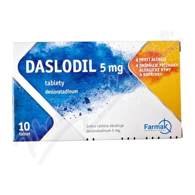 DASLODIL 5 mg tbl. 10 x 5 mg