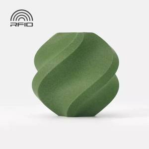 Bambu Lab PLA-CF Matcha Green - Шпула (A50-G7-1.75-1000-SPL)