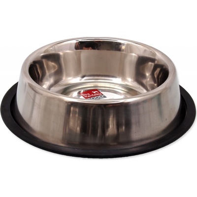 DOG FANTASY Miska nerezová s gumou 23 cm 750 ml