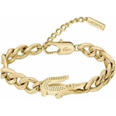 Lacoste Dámský pozlacený náramek Crocodile 2040374