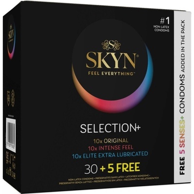 Skyn Selection+ Condoms bezlatexové 36 ks