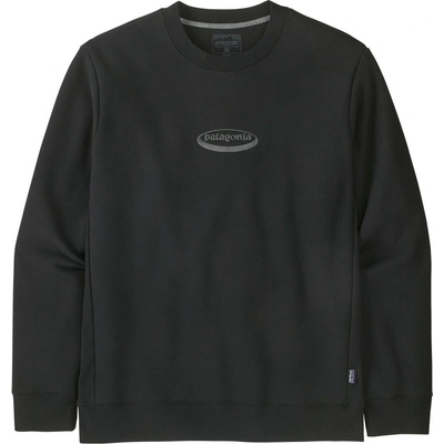 Patagonia Men's '95 Oval Logo Uprisal Crew Sweatshirt čierna