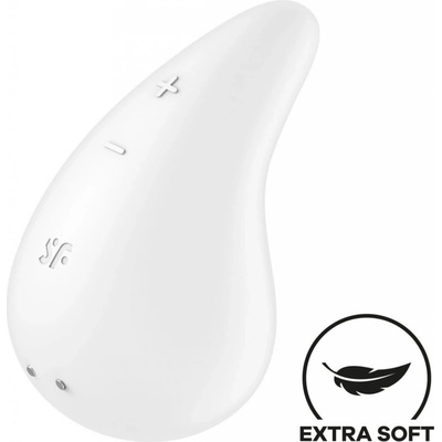 Satisfyer Dew Drop Rechargeable Waterproof Clitoral White