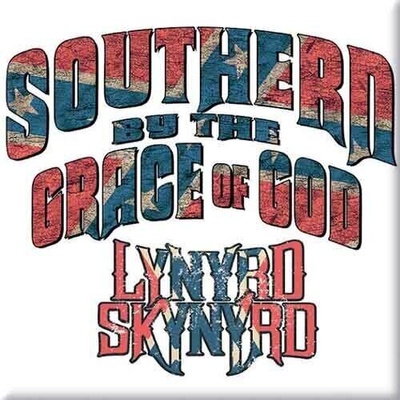 Lynyrd Skynyrd Southern By The Grace Of God Магнит (LSMAG07)